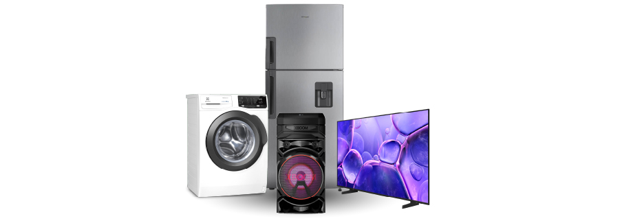 Samsung, LG, Electrolux y Whirlpool. (Olímpica)